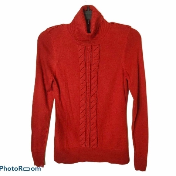 Eccoci Cashmere Blend Cable Knit Sweater XS - Picture 1 of 5